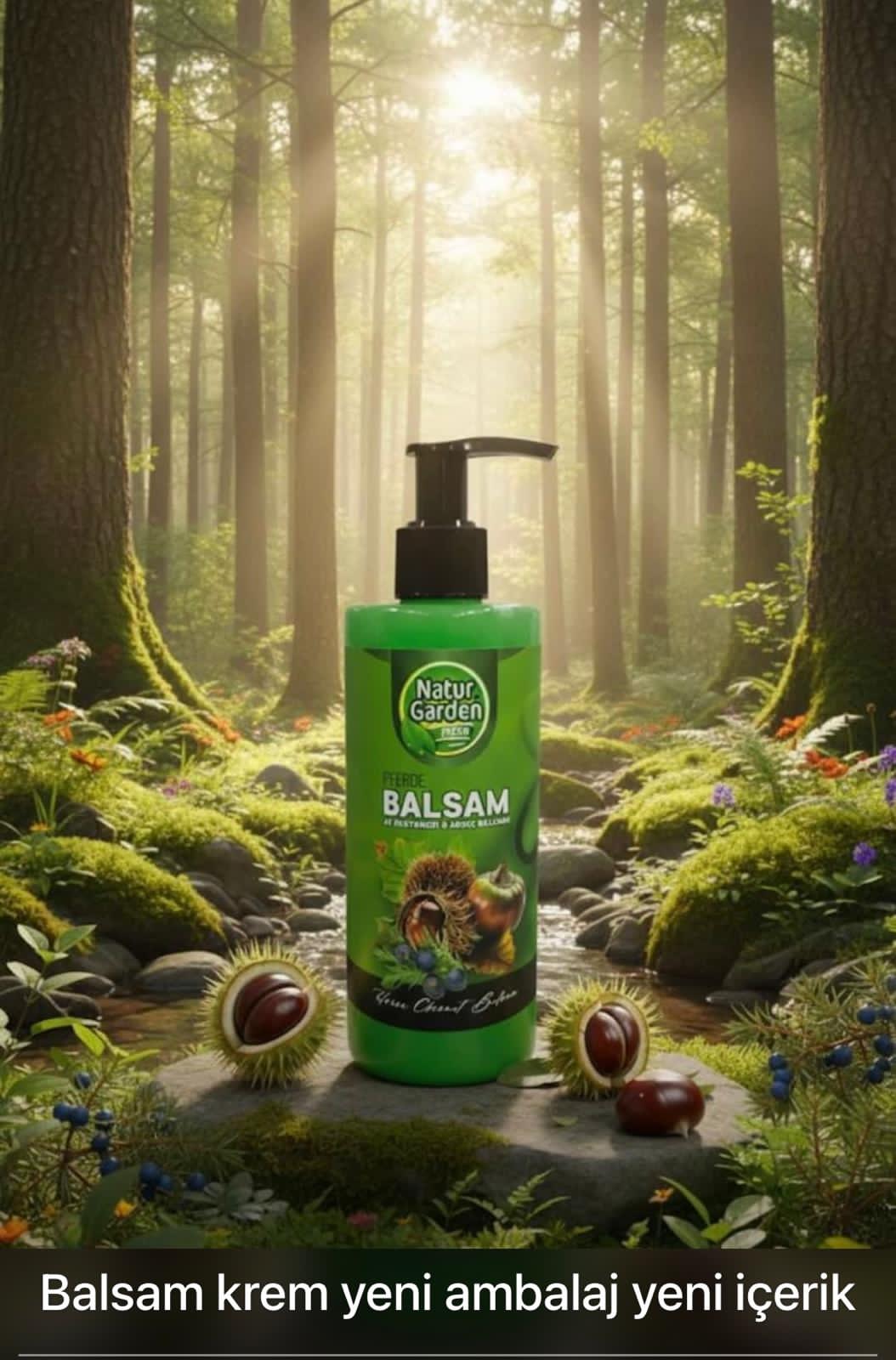 Natur Garden Pferde Balsam (At Kestanesi & Arnica)